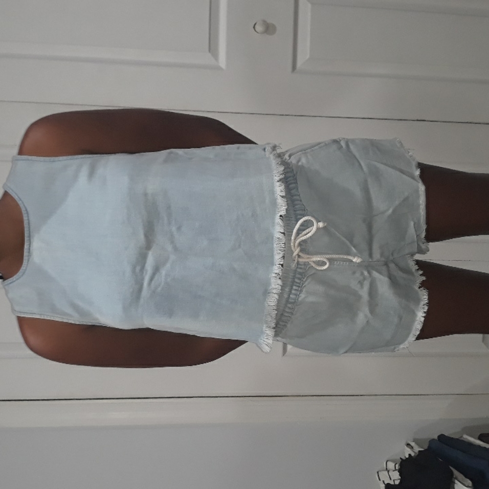2 piece denim set